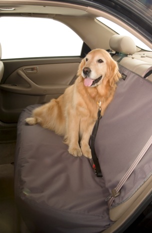 Hunter K9 Designs 1010 Large Dog Car Seat Cover Bucket Slate