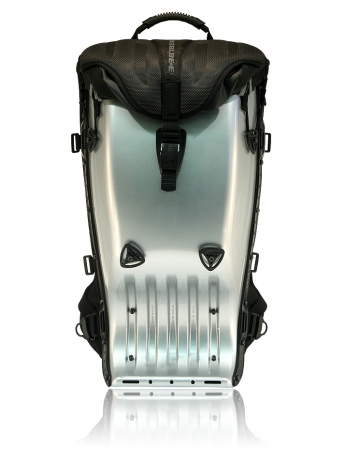 Boblbee 303022 BOBLBEE MegalopolisAero Hard Shell Backpack SpiritSilver Metallic