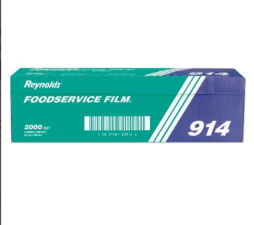 Reynolds Rey 904 Pvc Food Wrap Film With Cutter Box 18 In. X 1000ft