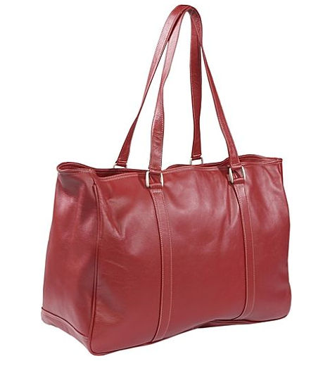 8746-rd Large Shopping Bag - Red