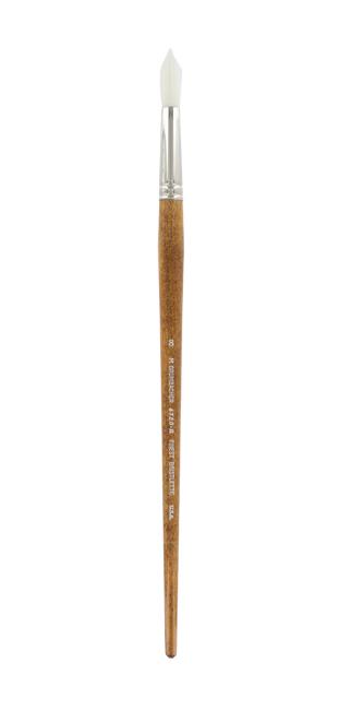 Grumbacher 4720RCP.8 Grumbacher Finest Bristlette OilAcrylic Art Paint Brush#44; Round#44; Size 8#44; Each 4720RCP.8