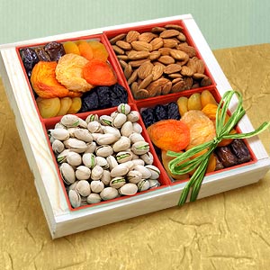 Sweet Harvest Fruit and Nut Tray 820132