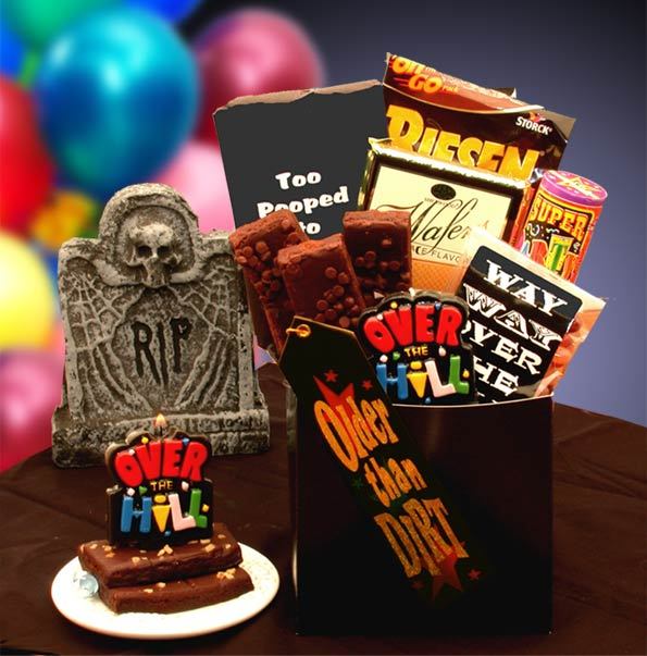 Gift Basket 819272 Older Than Dirt Over The Hill Care Package
