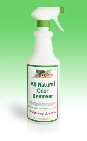 Green Blaster Products GB4AUOD All Natural Odor Remover 4oz Spray Vehicle Size