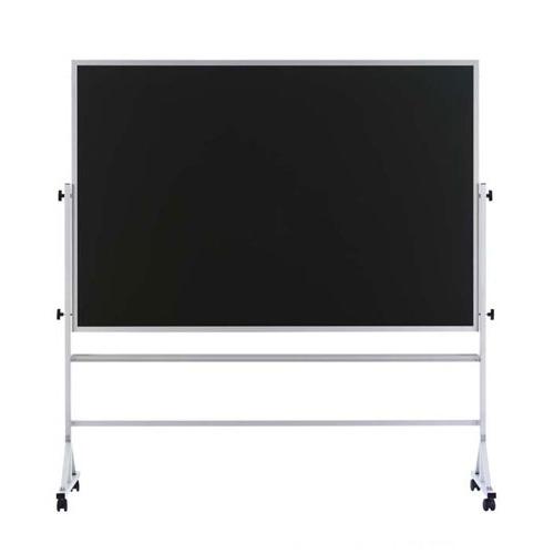 Marsh Industries Rb-45B-K8K8 Contemporary Reversible 42X60 Porcelain Chalkboard Both Sides - Black Marsh Industries Rb-45B-K8K8 Contemporary Reversible 42X60 Porcelain Chalkboard Both Sides - Black
