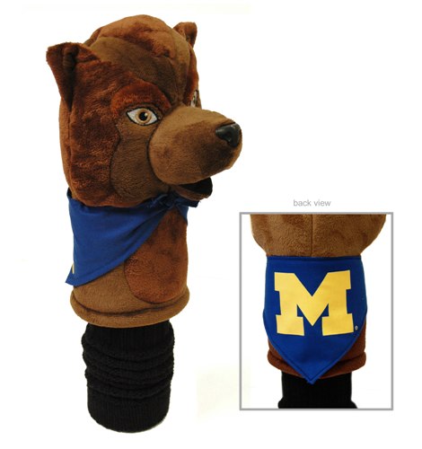 Team Golf 22213 Michigan Wolverines Mascot Headcover<br />
