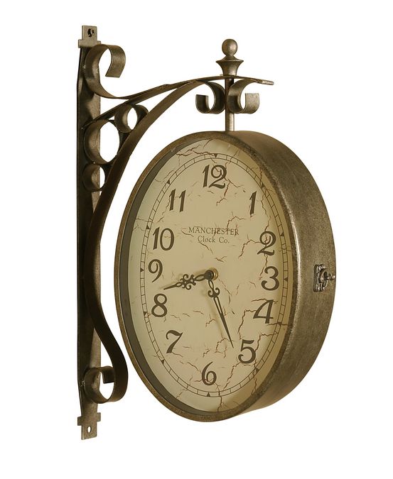 Uttermost 06714 Malvinaamp;#44; Clock  Metal
