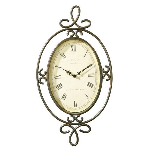 Uttermost 06722 Hamlinamp;#44; Clock  Metal