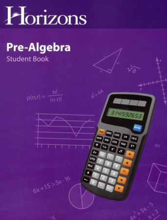 Jms071 Horizons Pre-algebra Student Book