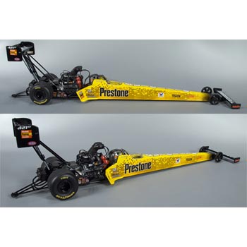 B Elite Designs R211CP5929 2011 Spencer Massey Prestone NHRA 124 Diecast Top Fue