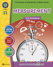 ISBN 9781553195252 product image for CC3209 Measurement - Drill Sheets Gr. 3-6 | upcitemdb.com