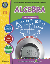 ISBN 9781553195290 product image for CC3213 Algebra - Drill Sheets Gr. 6-8 | upcitemdb.com