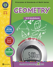 ISBN 9781553195306 product image for CC3214 Geometry - Drill Sheets Gr. 6-9 | upcitemdb.com