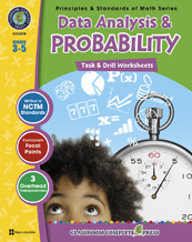 ISBN 9781553195436 product image for CC3310 Data Analysis & Probability - Task & Drill Sheets Gr. 3-6 | upcitemdb.com