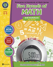 ISBN 9781553195337 product image for CC3217 Five Strands of Math - Drills Big Book Gr. 6-9 | upcitemdb.com