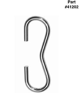 Concept Housewares Pr-41202 3in. Hanging Links - 8 Pack Chrome Plated Steel-case Of 2