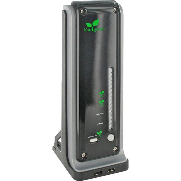 iGo PM00011-0001 8-Outlet Green Surge Protector