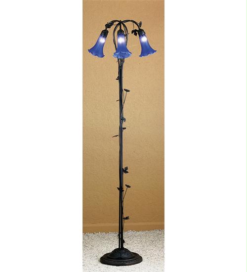 Meyda 31333 3 Lt Lily Floor Lamp Floor Lamps
