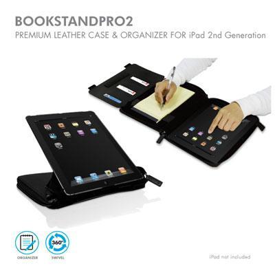 MacAlly BOOKSTANDPRO2 Ipad 2 Rotatable View Stand and Organizer Brief Case MacAlly BOOKSTANDPRO2 Ipad 2 Rotatable View Stand and Organizer Brief Case