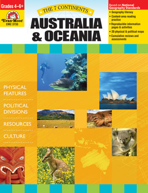 Evan Moor Educational Publishers 3733 Australia And Oceania