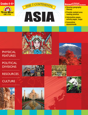 Evan Moor Educational Publishers 3734 Asia