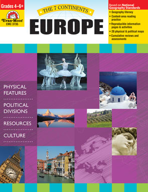 Evan Moor Educational Publishers 3735 Europe
