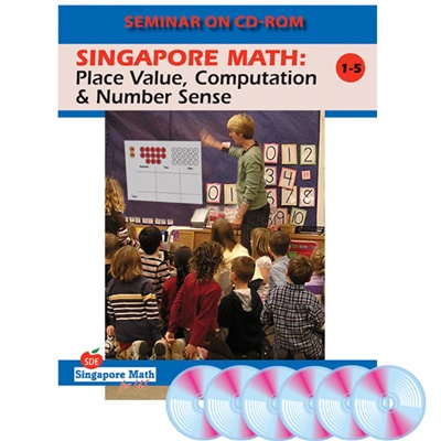 Essential Learning Products ELP 2612 Singapore Math Six-Disc Multimedia Kit CD-ROM