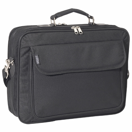 Everest 466-BK 600 Denier Polyester Classic Laptop Case