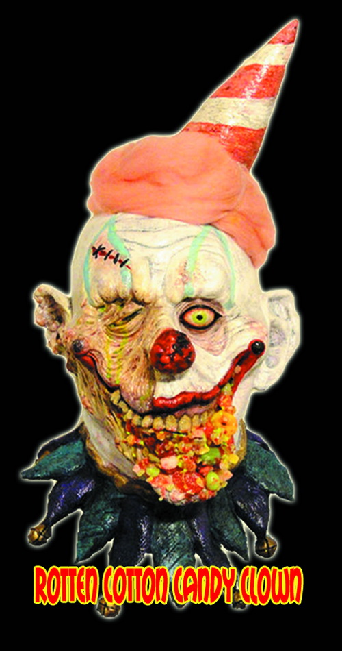 Fearscape Studios FM052 Rotton Cotton Candy Clown Halloween Mask
