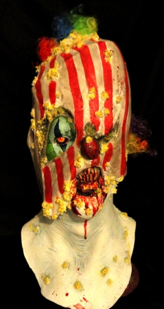 Fearscape Studios FM20101 Popcorn Clown Halloween Mask