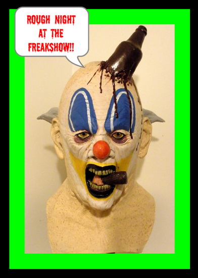 Fearscape Studios FM030 Boozo The Clown Halloween Mask