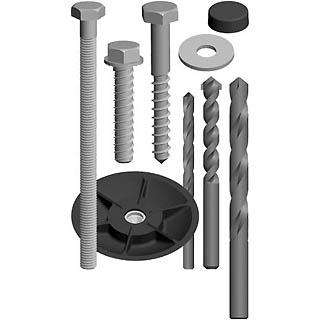 Lockdown 222-160 Lockdown Vault Anchor Kit