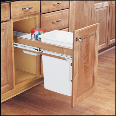 Rev-A-Shelf RS4WCTM.12DM1 22.75 in. Pullout Bins Top Mount Rev-A-Shelf RS4WCTM.12DM1 22.75 in. Pullout Bins Top Mount