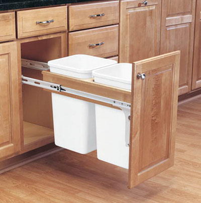 Rev-A-Shelf RS4WCTM.15DM2 23.25 in. Pullout Bins Top Mount Rev-A-Shelf RS4WCTM.15DM2 23.25 in. Pullout Bins Top Mount
