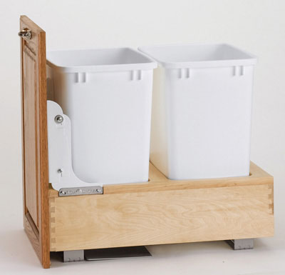 RevAShelf RS4WC.18DM2 Pullout Bins#44; Door Mount
