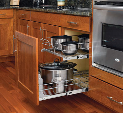 RevAShelf RS5WB2.2122.CR 20.75 in. Double Chrome Pullout Baskets