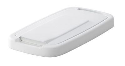 KV FEQT20LB WH 20 qt White Waste Bin Lids KV FEQT20LB WH 20 qt White Waste Bin Lids