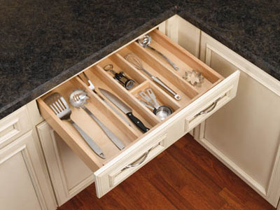 4wut-3sh 24 In. Shallow Wood Utility Tray Insert Natural