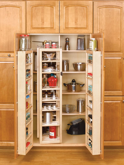 45 In. Tall Wood Swing Out Pantry Kit