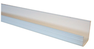 Fexsf72 10wh 72" L Plastic Tray - White