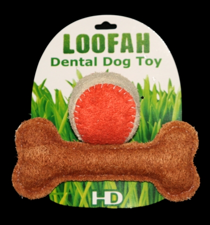 Hd-8lptst Usda Certified Organic Loofah Dental Toy -large Playtime Combo