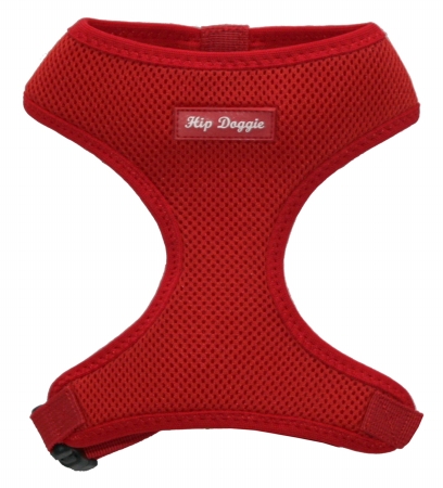 Hd-6pmhrd-l Large Ultra Comfort Red Mesh Harness Vest