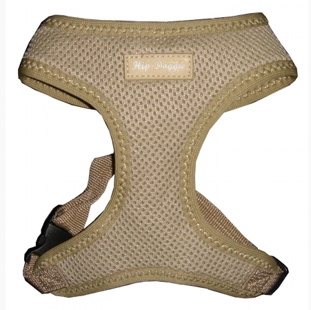Hd-6pmhtn-s Small Ultra Comfort Tan Mesh Harness Vest