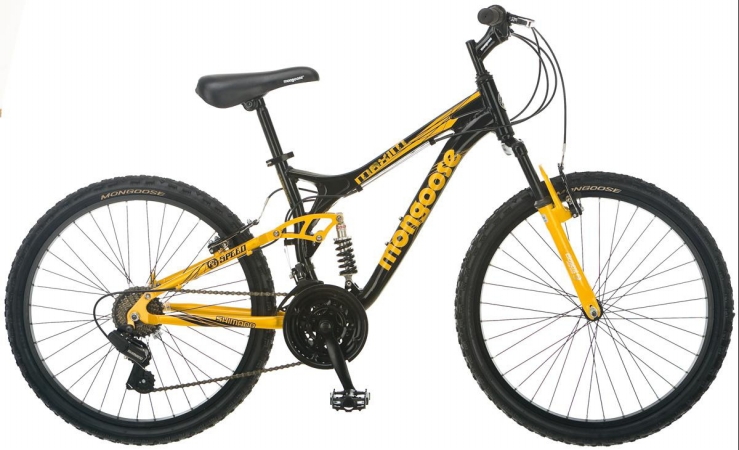 InSTEP R3002 Mongoose Boys Maxim 24 in. All Terrain Mountain Bike Bicycle
