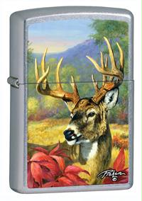 Zippo 28007 Linda Picken Buck Zippo Lighter