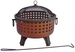 Landmann USA 26363 Garden Lights Series Savannah Georgia Clay and Black Fire Pit