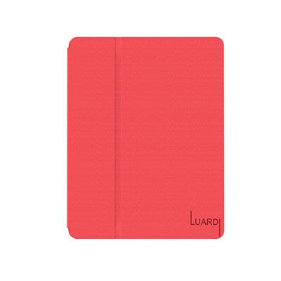 Luardi lipad2ScRED Leather Stand Case for Ipad 2  Red
