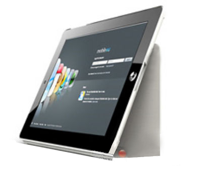 Luardi lipad2ScWHT Leather stand Case for Ipad 2  White
