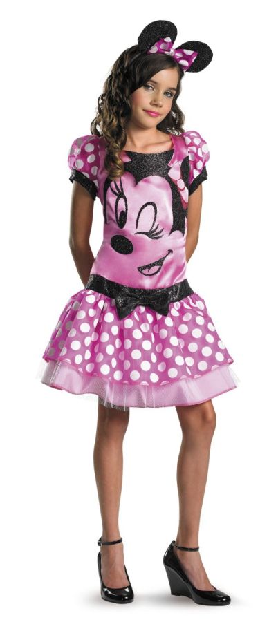 Costumes For All Occasions DG11399G Minnie Mouse Child 1012  Pink