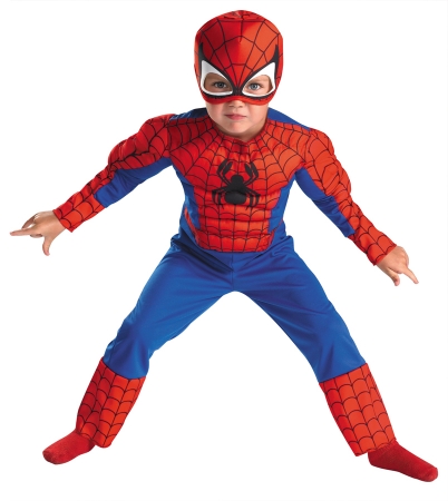 Costumes For All Occasions DG50122L Spiderman Muscle Child 46